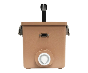 Model 3102 Series top showing intake nozzle and data port